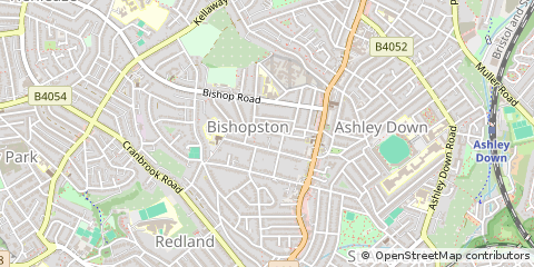 Map of Bristol, Avon