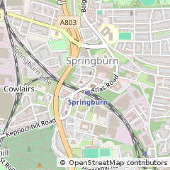 Map of Glasgow