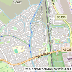 Map of Stoke-on-Trent