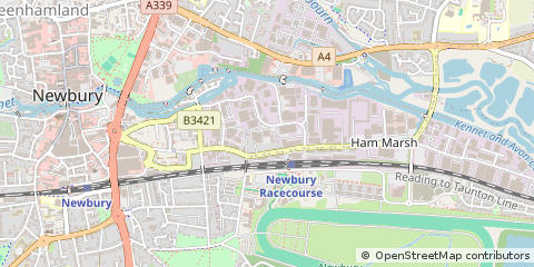 Map of Newbury