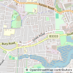 Map of Gosport, Hampshire