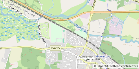 Map of Swansea