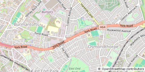 Map of Leeds