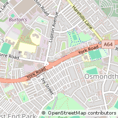 Map of Leeds