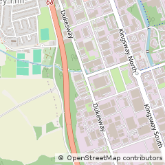 Map of Gateshead, Tyne and Wear