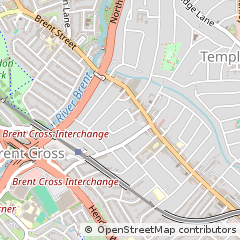 Map of London, Leicestershire