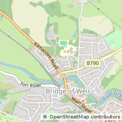 Map of Bridge of Weir