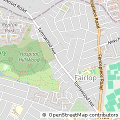 Map of Ilford, Essex