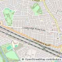 Map of Cardiff