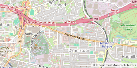 Map of Glasgow