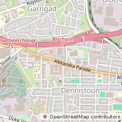 Map of Glasgow