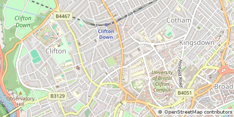 Map of Bristol