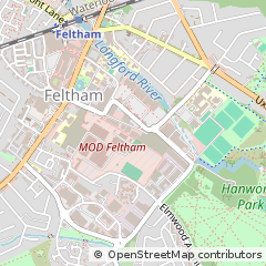 Map of Feltham, Middlesex
