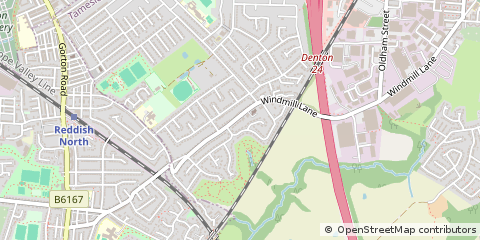 Map of Manchester, Greater Manchester