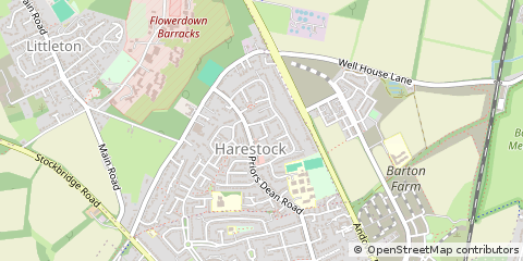 Map of Winchester
