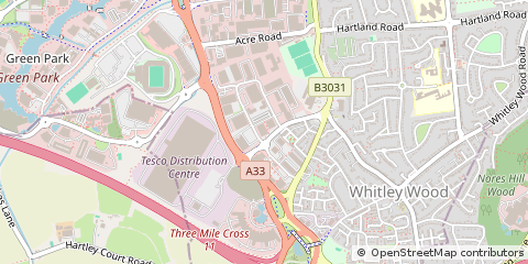 Map of Reading