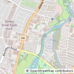 Map of Leicester