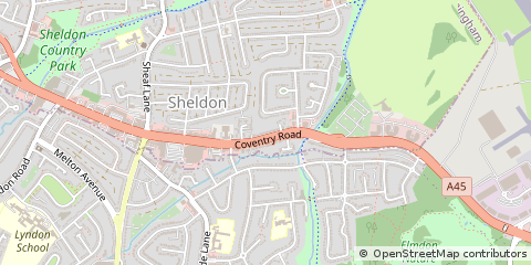 Map of Birmingham