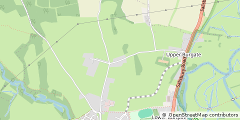 Map of Fordingbridge, Hants
