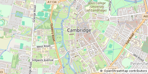 Map of Cambridge