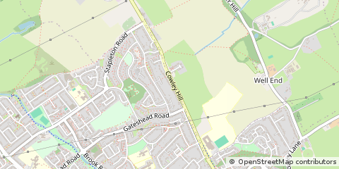 Map of Borehamwood