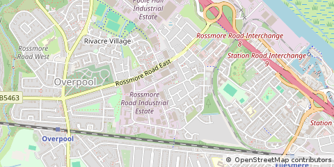 Map of Ellesmere Port, Cheshire