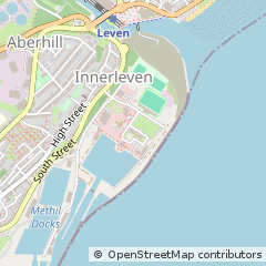 Map of Methil, Fife