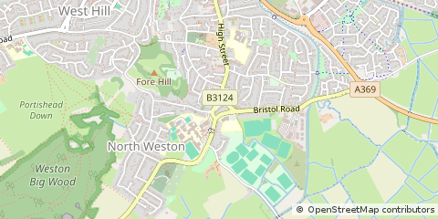 Map of Portishead