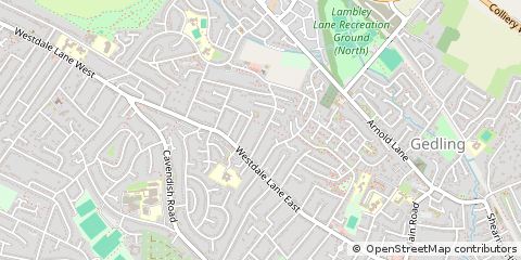 Map of Nottingham