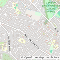 Map of Nottingham