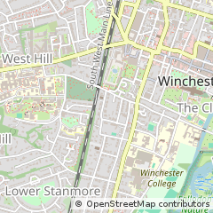 Map of Winchester