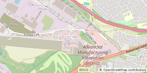 Map of Sheffield