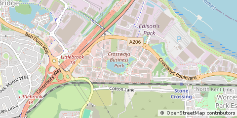 Map of Dartford