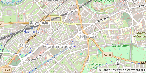 Map of Edinburgh
