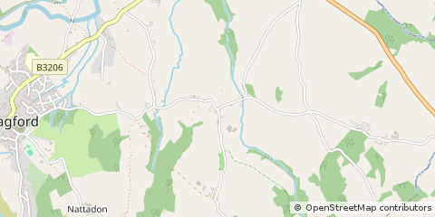 Map of Newton Abbot, Devon