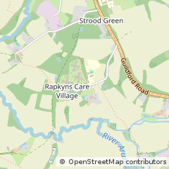 Map of Horsham, West Sussex