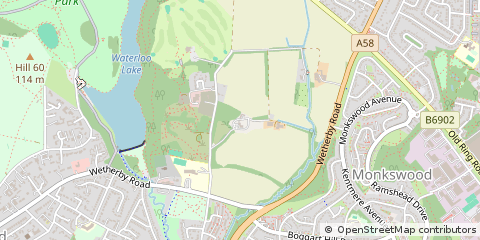 Map of Leeds