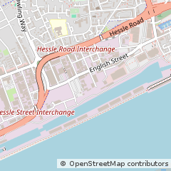 Map of Hull, East Yorkshire