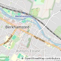 Map of Berkhamsted, Hertfordshire
