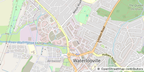 Map of Waterlooville, Hampshire