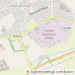 Map of East Calder,livingston, West Lothian