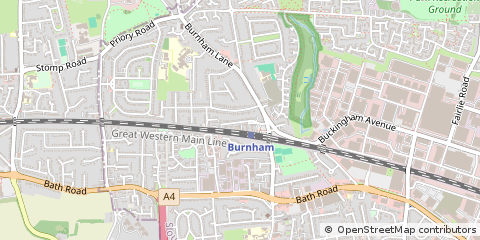 Map of Slough