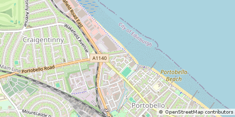 Map of Edinburgh