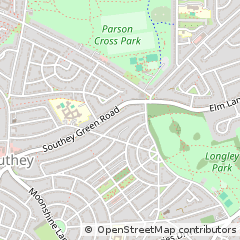 Map of Sheffield