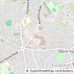 Map of Idle Bradford, West Yorkshire