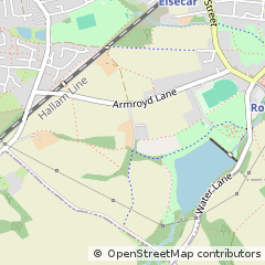 Map of Barnsley