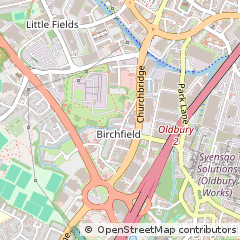 Map of Oldbury, West Midlands