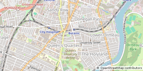 Map of Belfast