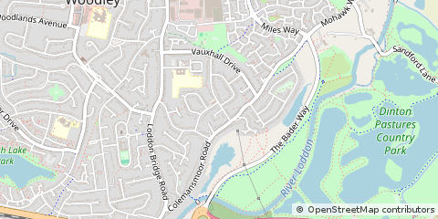 Map of Reading