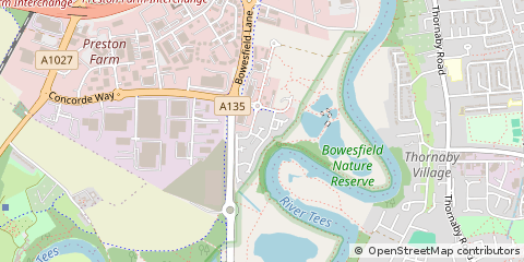 Map of Stockton-on-Tees